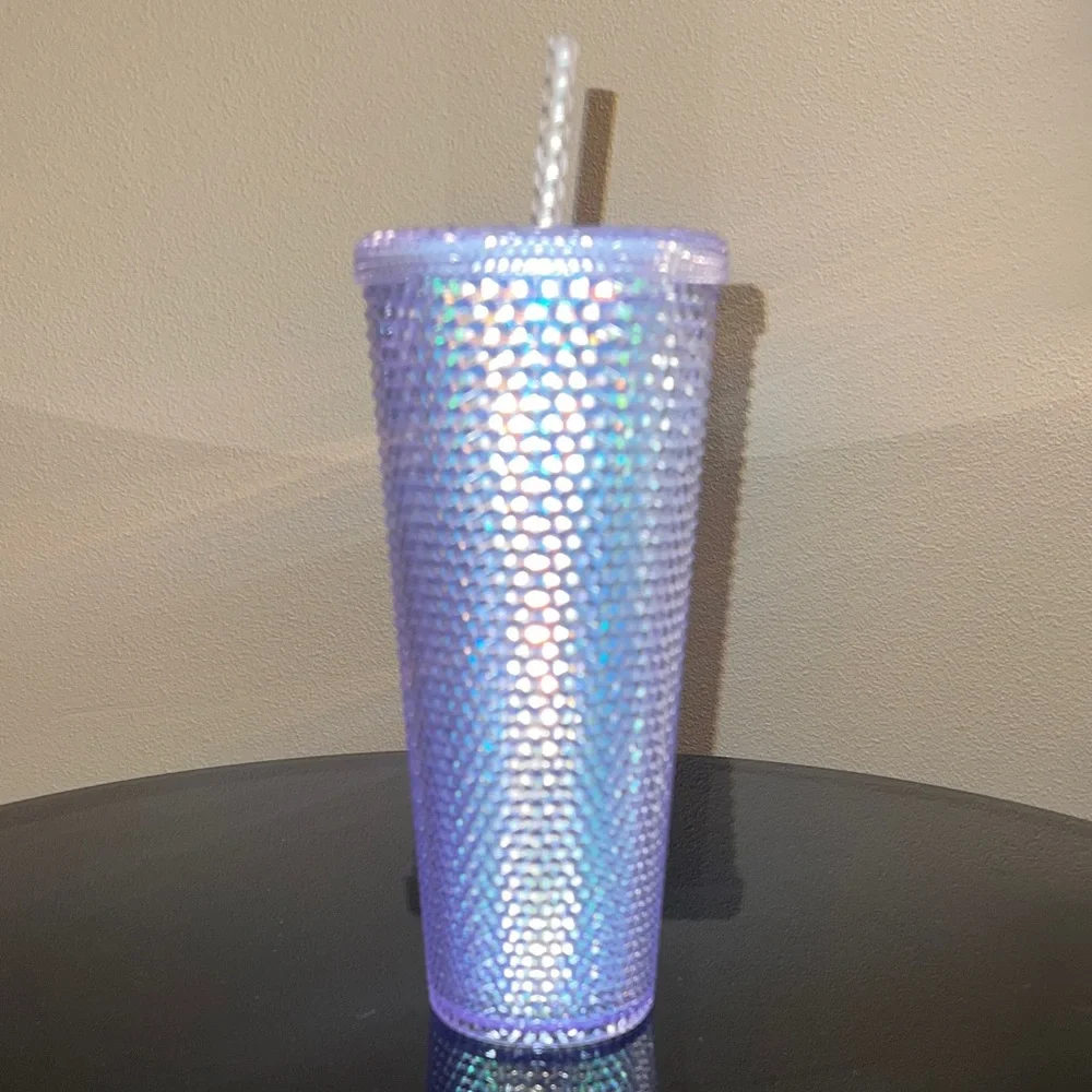 Starbucks 2023 Unicorn Iridescent Studded Venti Tumbler 24oz NWT Limited Edition